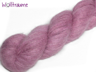 Malu Fine, Malvenblüte, Alpaka, Seide, handgefärbte Wolle von wollträume